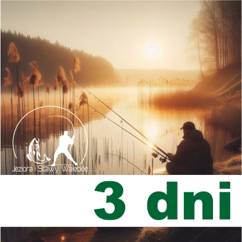 Zezwolenie na połów z brzegu (3dni, jedno wybrane jezioro) '2026