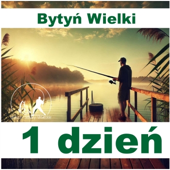 Zezwolenie na połów z brzegu (1 dzień, Bytyń Wielki) '2026