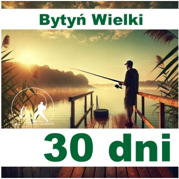 Zezwolenie na połów z brzegu (30 dni, Bytyń Wielki) '2026