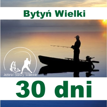 Zezwolenie na połów z łodzi (30 dni, Bytyń Wielki) '2024